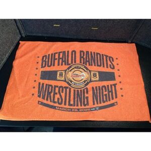 Buffalo Bandits Wrestling Night Microfiber Towel Orange March 29 2025 Kanata NLL